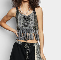 Pol - Handmade Fringe Top