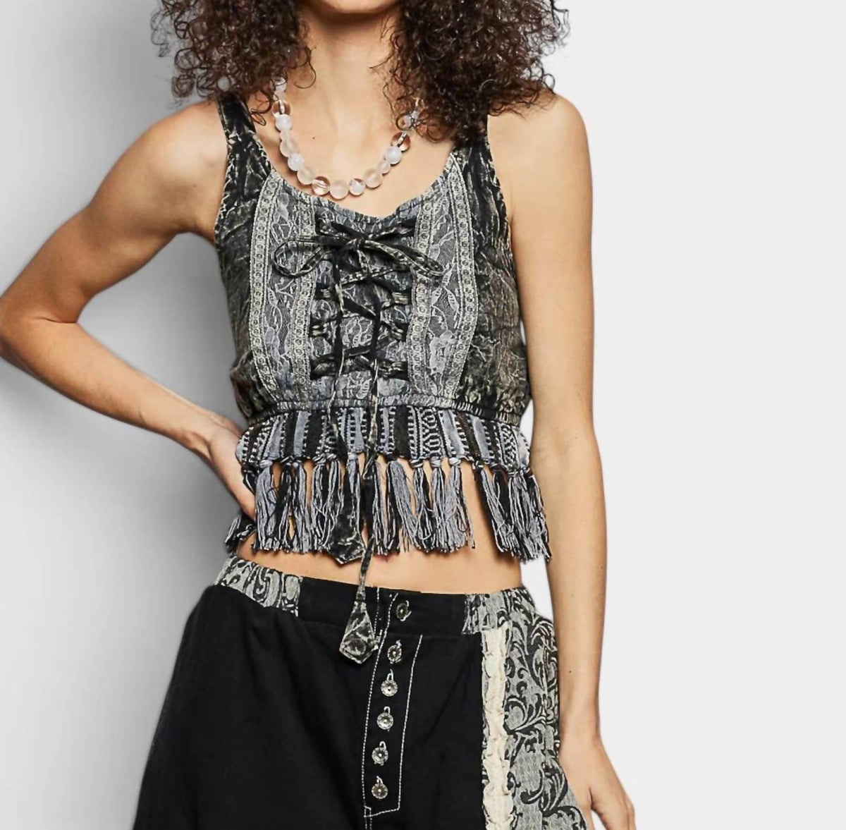 Pol - Handmade Fringe Top
