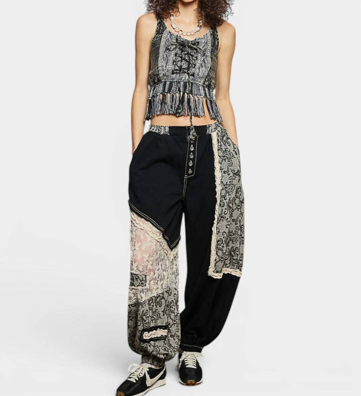 Pol - Handmade Fringe Top