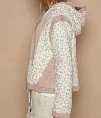 Pol - Hooded Floral Jacket