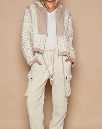 Pol - Hooded Floral Jacket