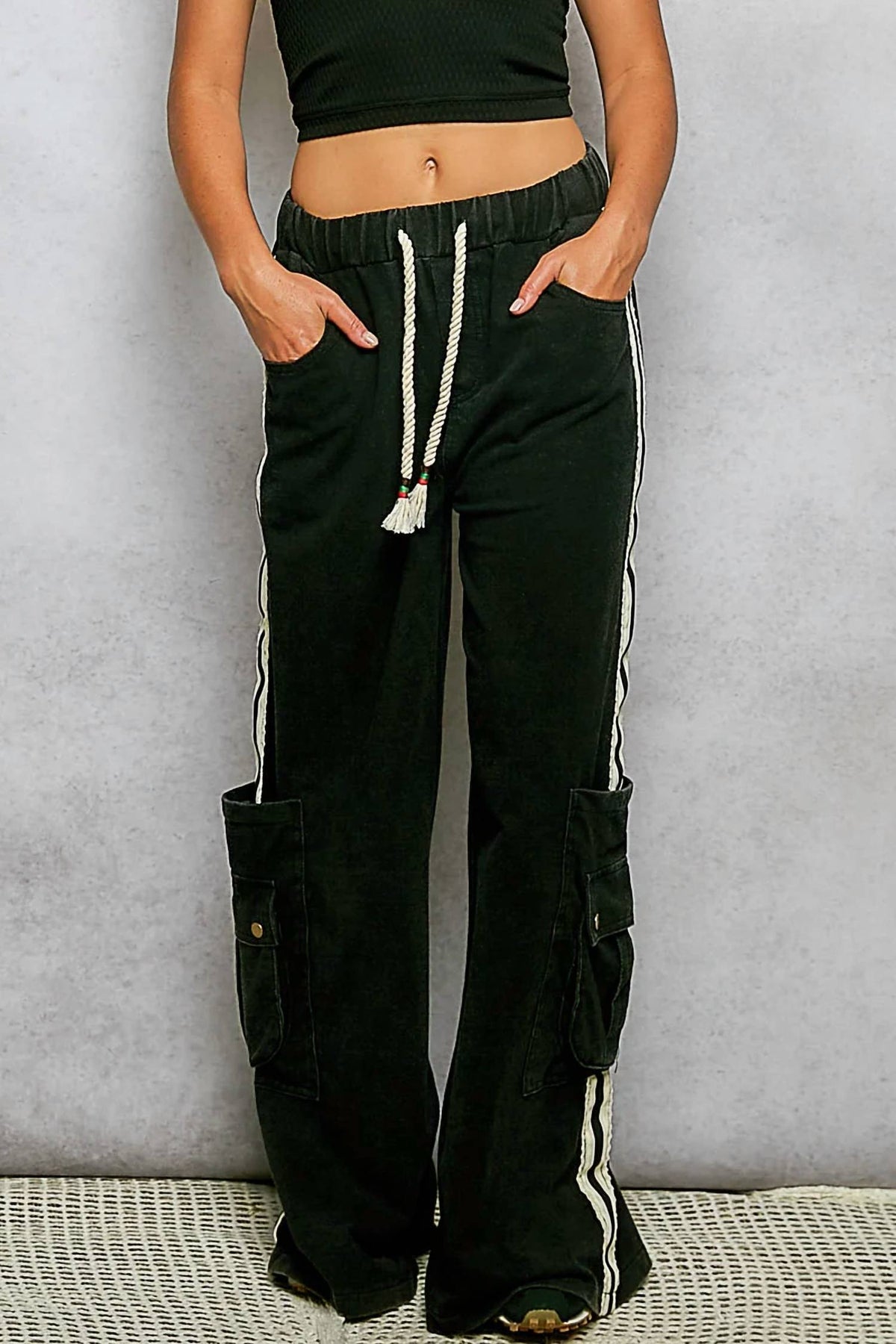 Pol - Karrie Cargo Terry Joggers