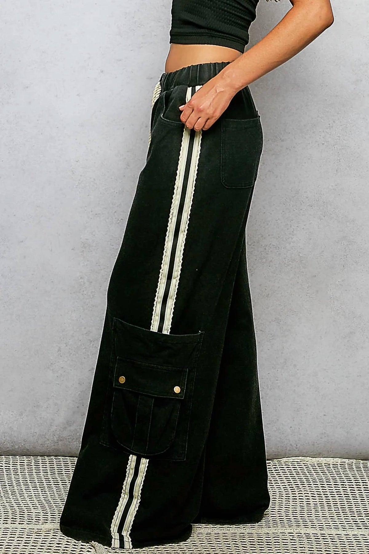 Pol - Karrie Cargo Terry Joggers
