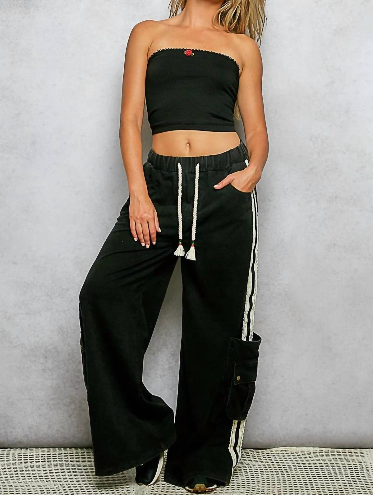 Pol - Karrie Cargo Terry Joggers