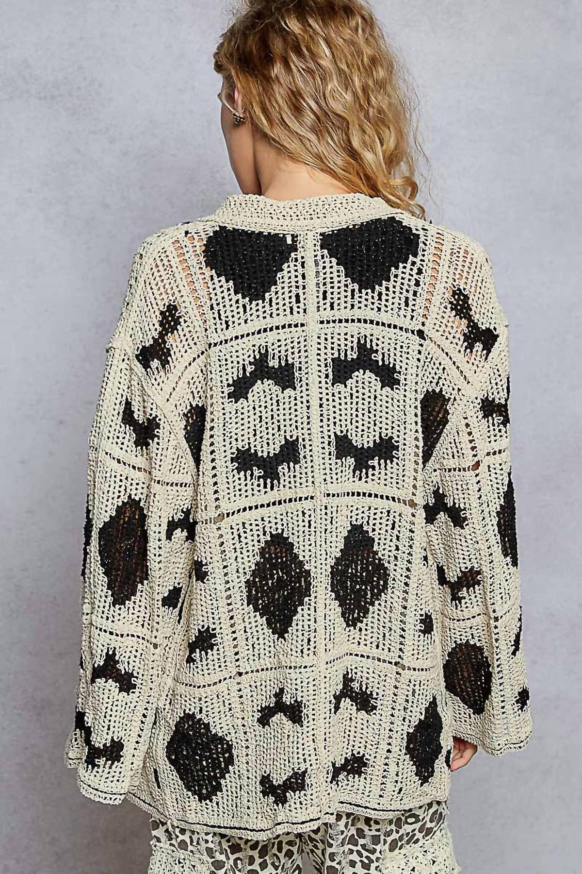 Pol - Crochet Button Top