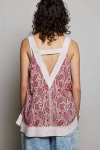 Pol - Paisley Daydream Sleeveless Top
