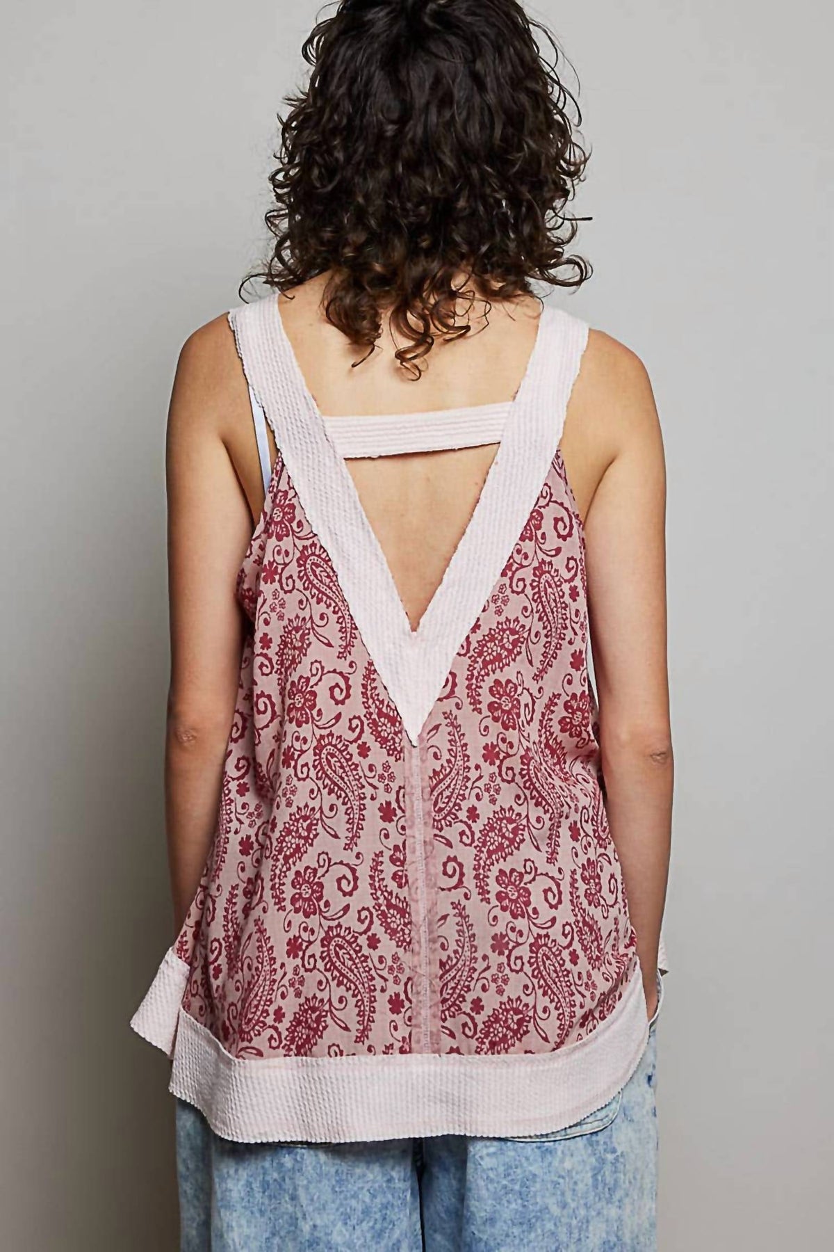 Pol - Paisley Daydream Sleeveless Top