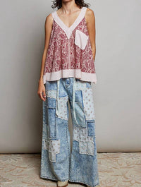Pol - Paisley Daydream Sleeveless Top
