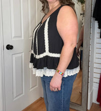 Pol - Quincie Button Down Sleeveless Top