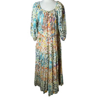 Pol - Shayla Boho Tiered Floral Maxi Dress