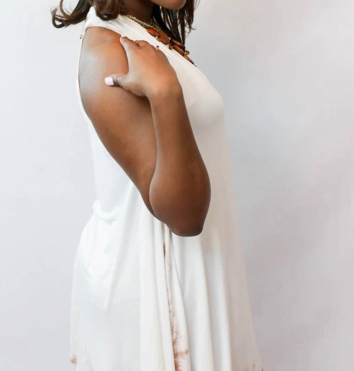 Pol - Sleeveless Swing Tunic Mini Dress