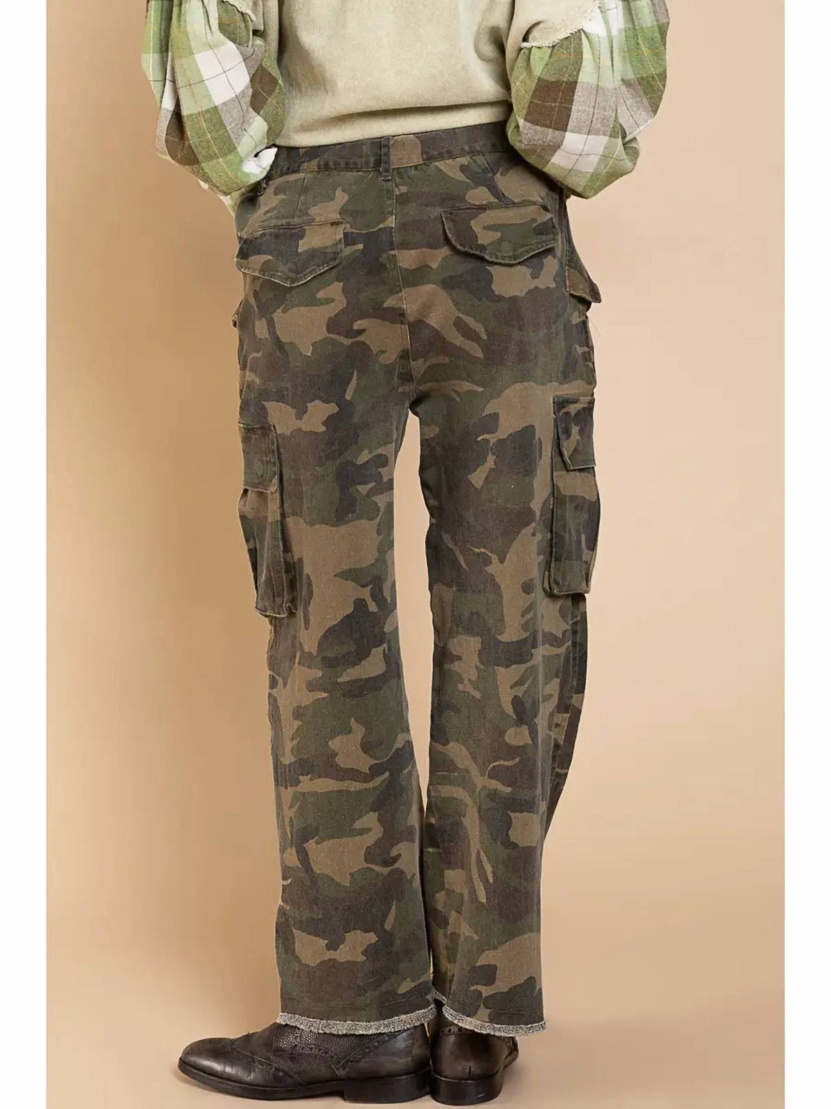 Pol - Wide Leg Boyfriend Pants