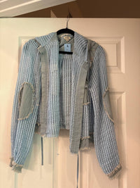 Pol - Women's Textured Patchwork Jacket
