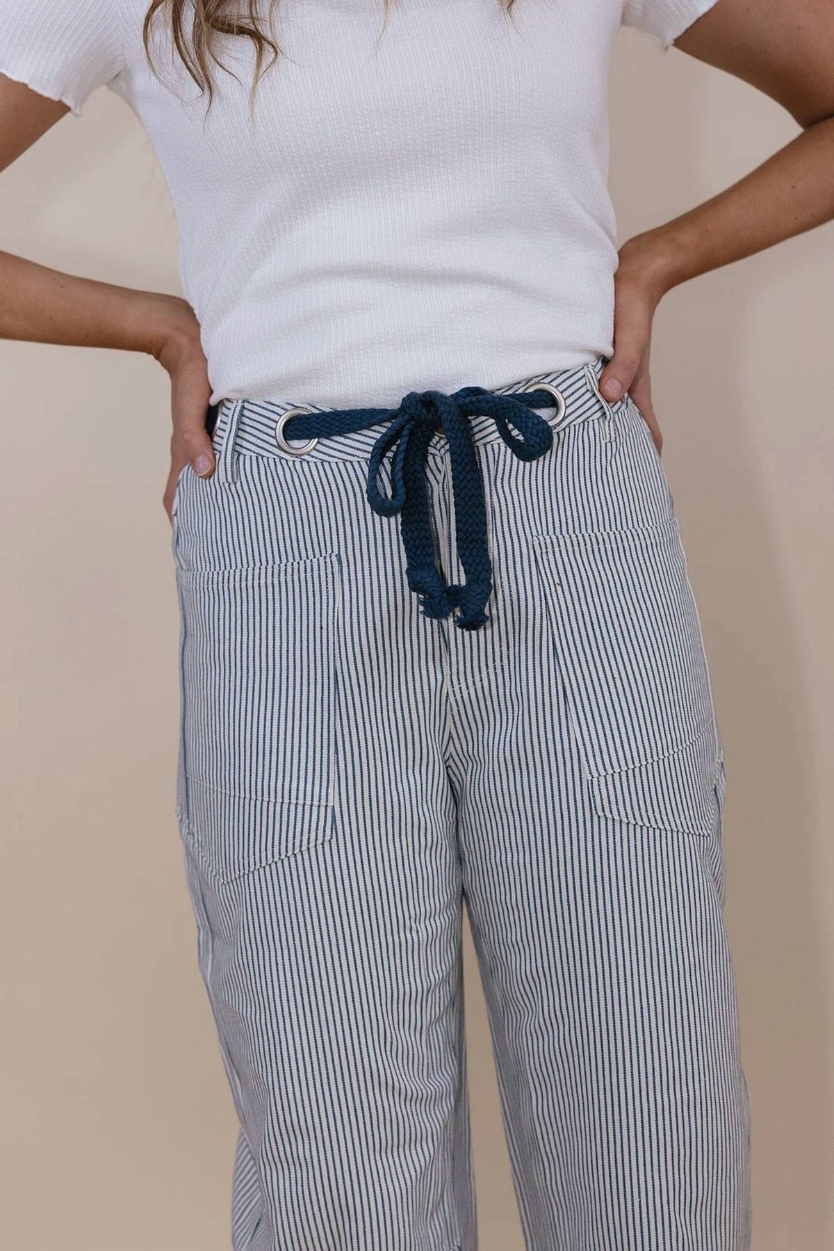 Polagram - Mel Striped Pants