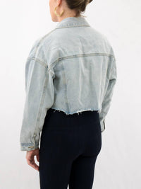 Polagram - Women's Cropped Denim Jacket