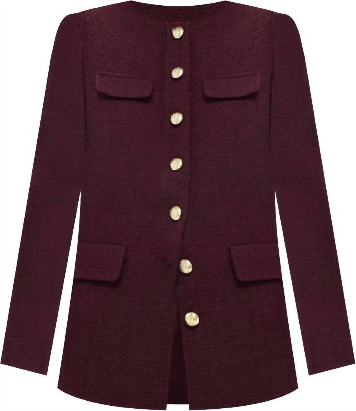 Pomander Place - Button Down Long Sleeve Jacket