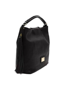 Pompei Donatella - Women's Shoulder Bag - bags - black - handbags