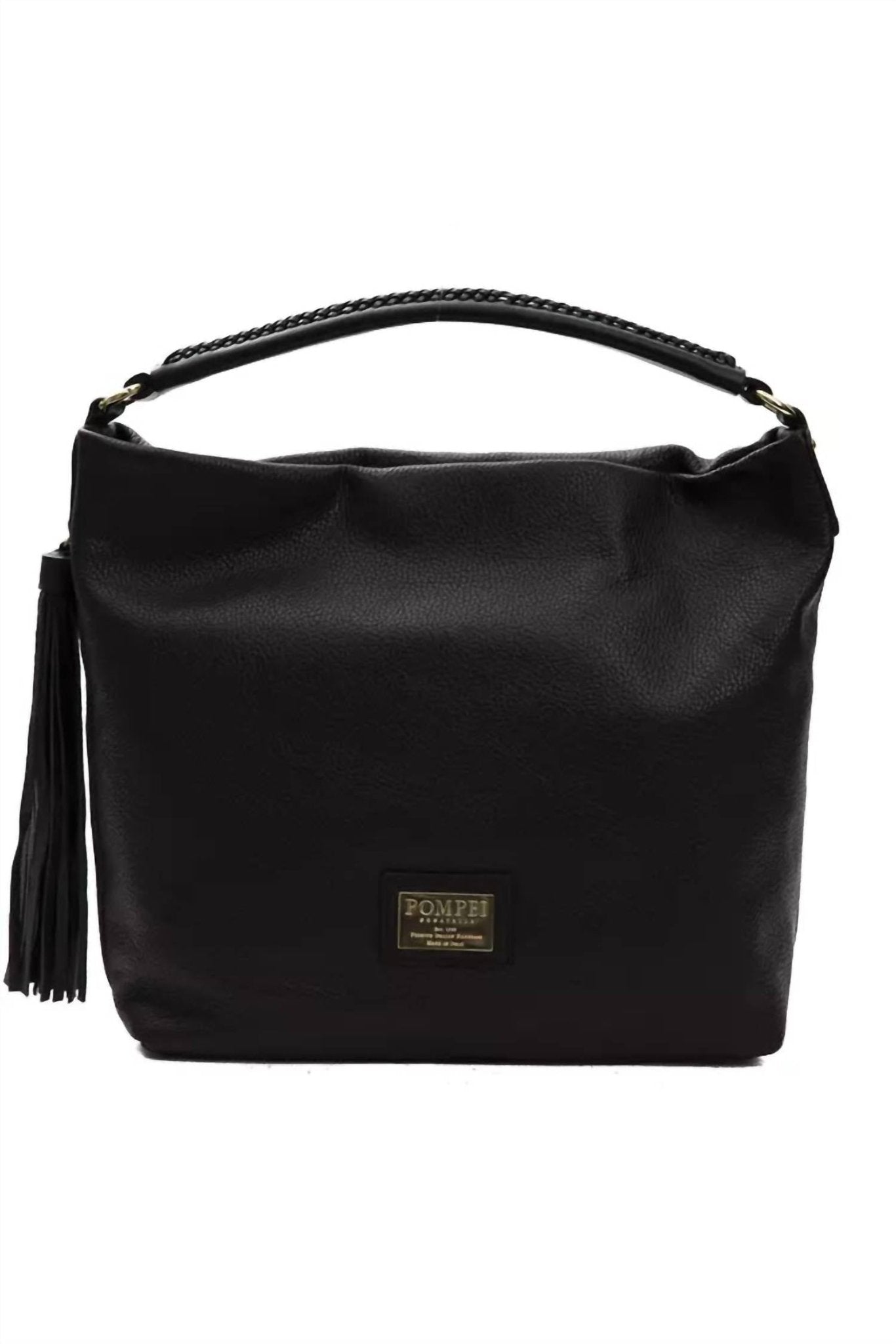 Pompei Donatella - Women's Shoulder Bag - bags - black - handbags