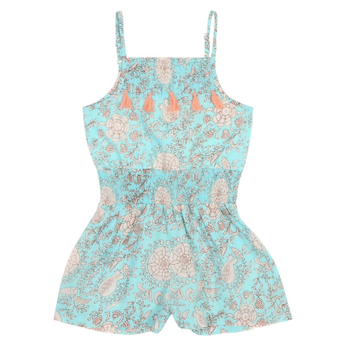 Poppet & Fox - Girl's Tassel Romper