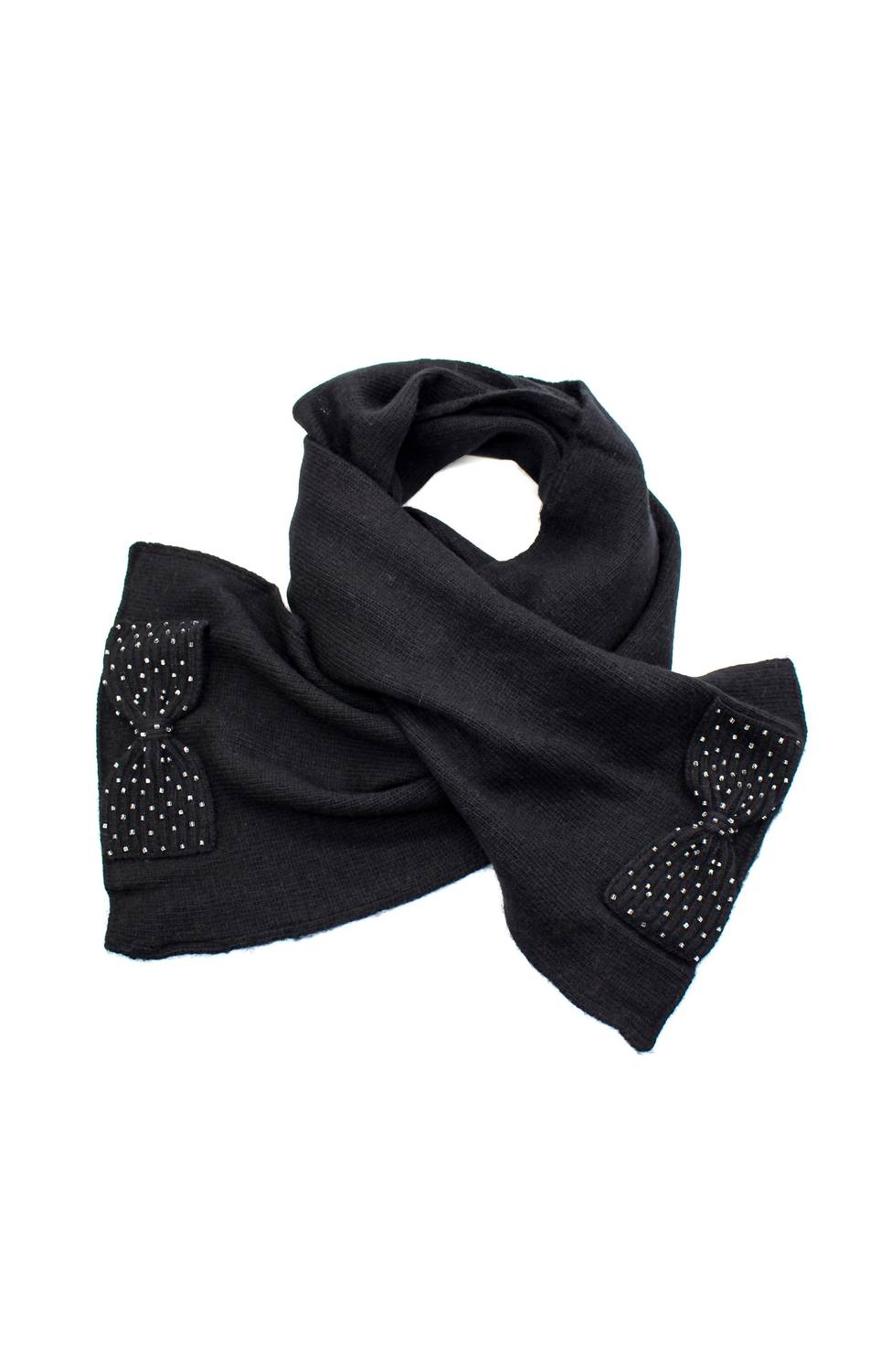 Portolano - Women's Beaded Bows Scarf