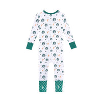 Posh Peanut - Baby Long Sleeve Zip Romper - bottoms - clothing - jumpsuits