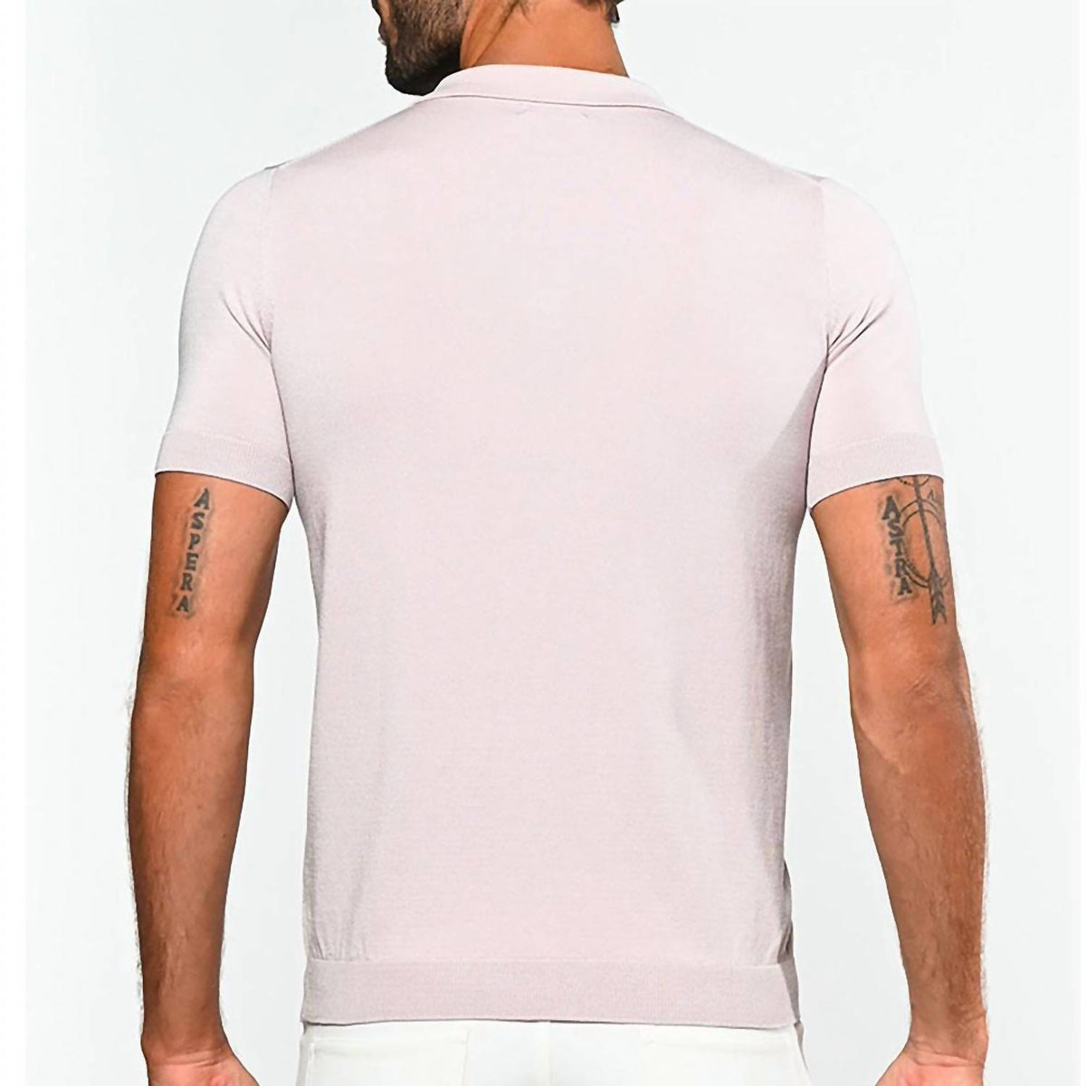 Postmarc - 3-button Knit Polo Shirt