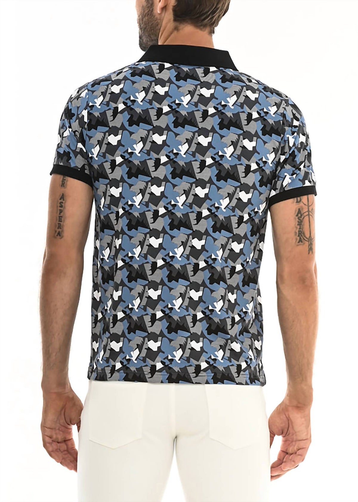 Postmarc - Geo Camo Polo Shirt