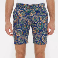 Postmarc - Men's Paisley Woven Printed Shorts