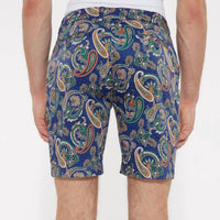 Postmarc - Men's Paisley Woven Printed Shorts