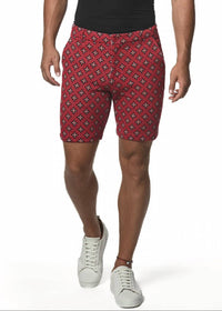 Postmarc - Star 8" Inseam Stretch Knit Jacquard Short
