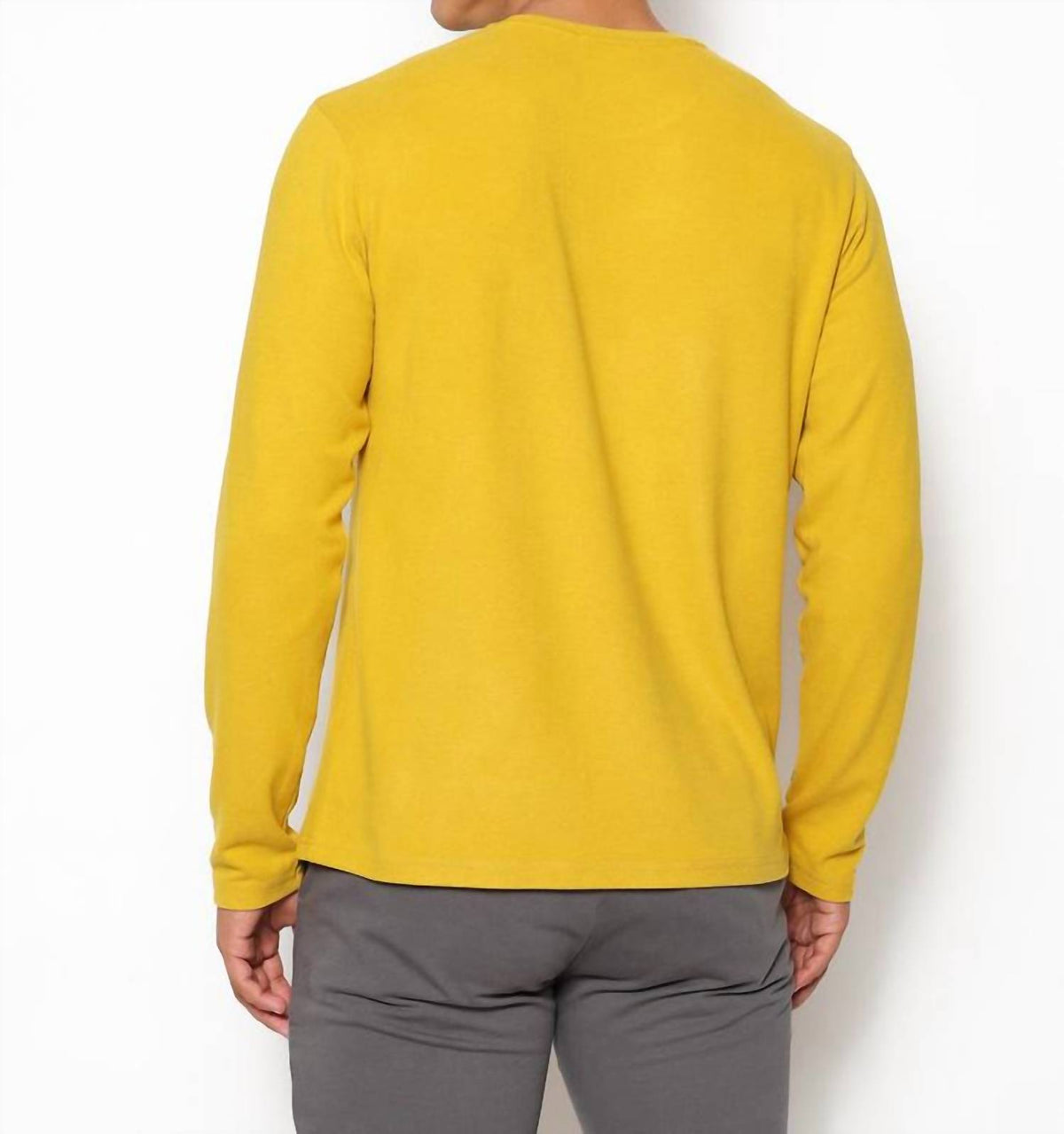 Postmarc - Stretch Knit Long Sleeve Crew Pullover