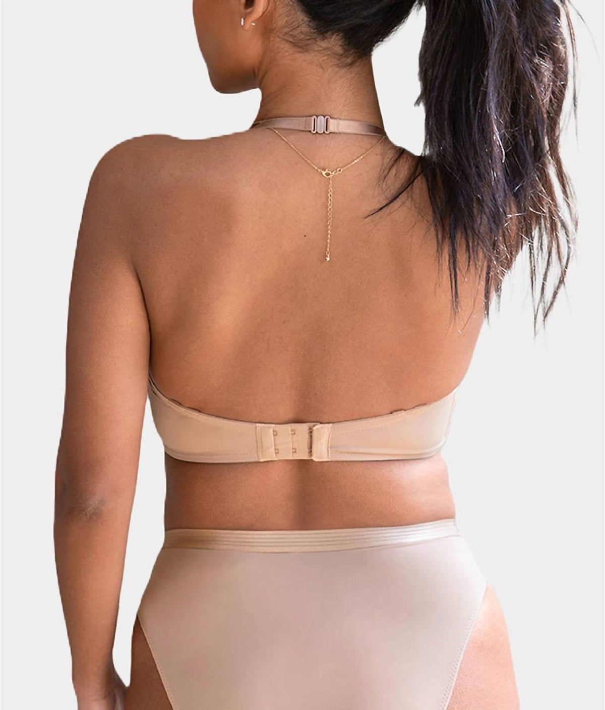 Pour Moi - Definitions U Wire Plunge Low Back Push-up Bra