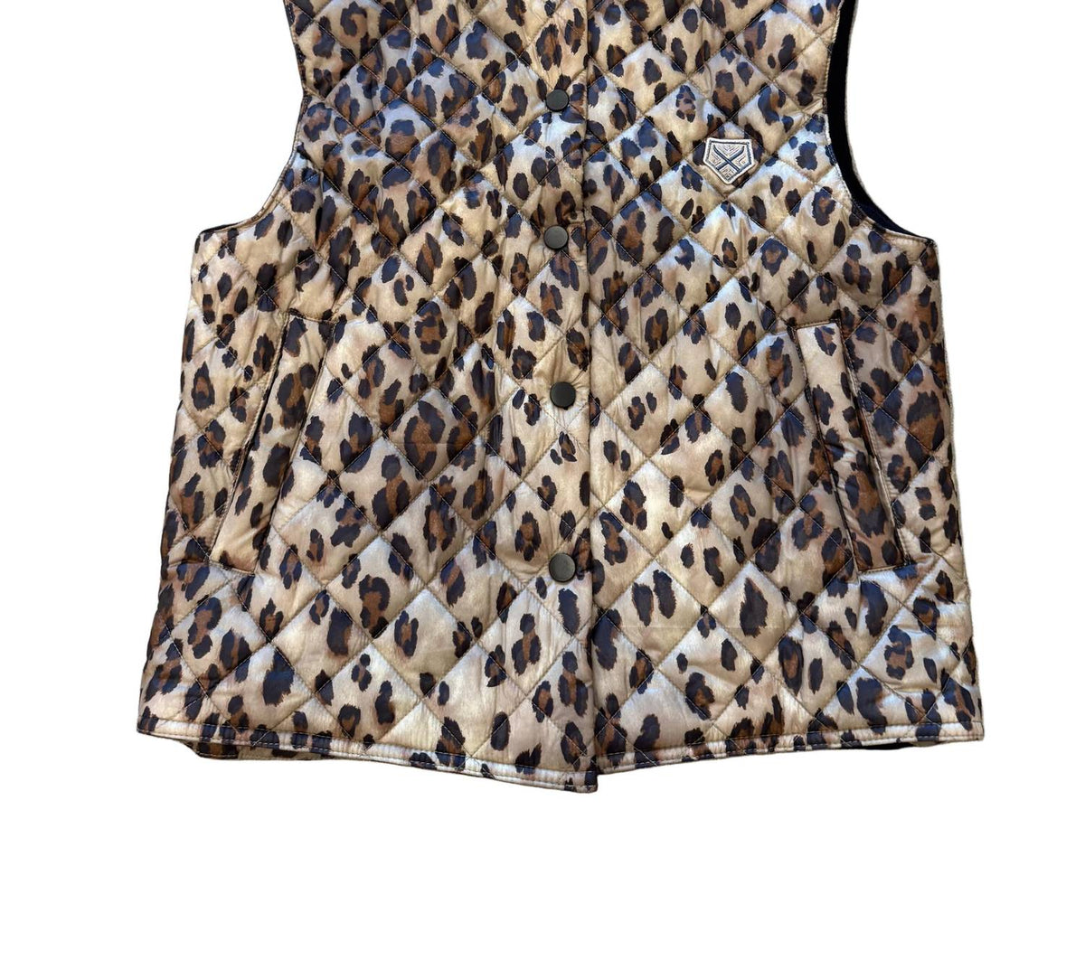 Powder Puff Collection - High Collar Boxy Quilted Vest