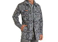 Powder River - Aztec Jacquard Wool Shirt Jacket