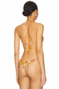 Pq Swim - Embroidered Lettuce Bikini Bottoms