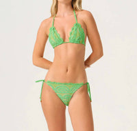 Pq Swim - Lace Tie Side Bikini Full Bottom