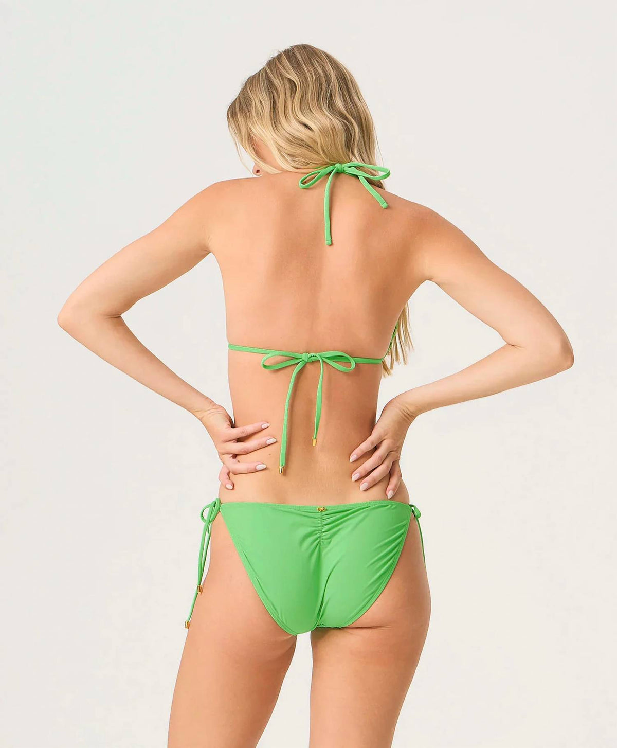 Pq Swim - Lace Tie Side Bikini Full Bottom