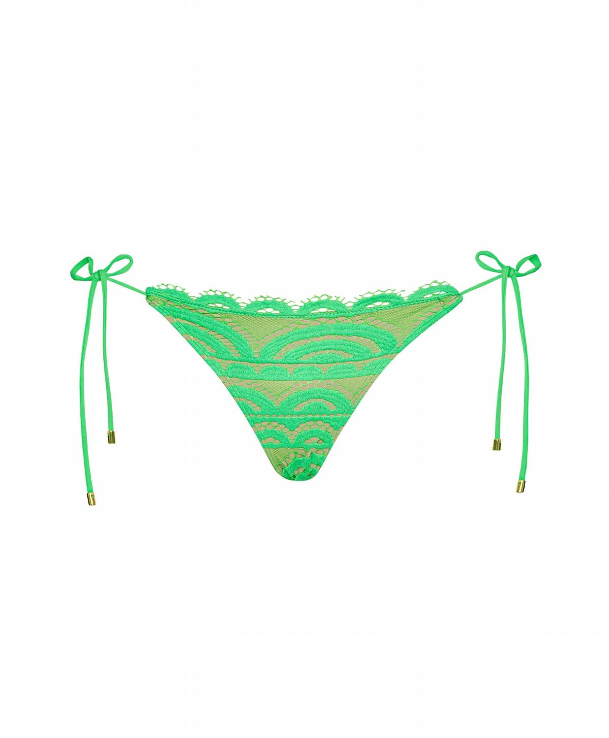 Pq Swim - Lace Tie Side Bikini Full Bottom