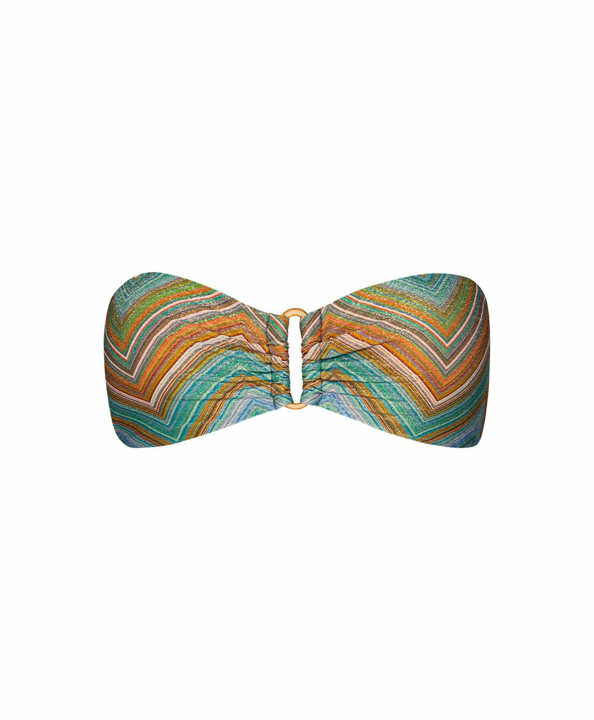 Pq Swim - Metallic Bandeau Bikini Top
