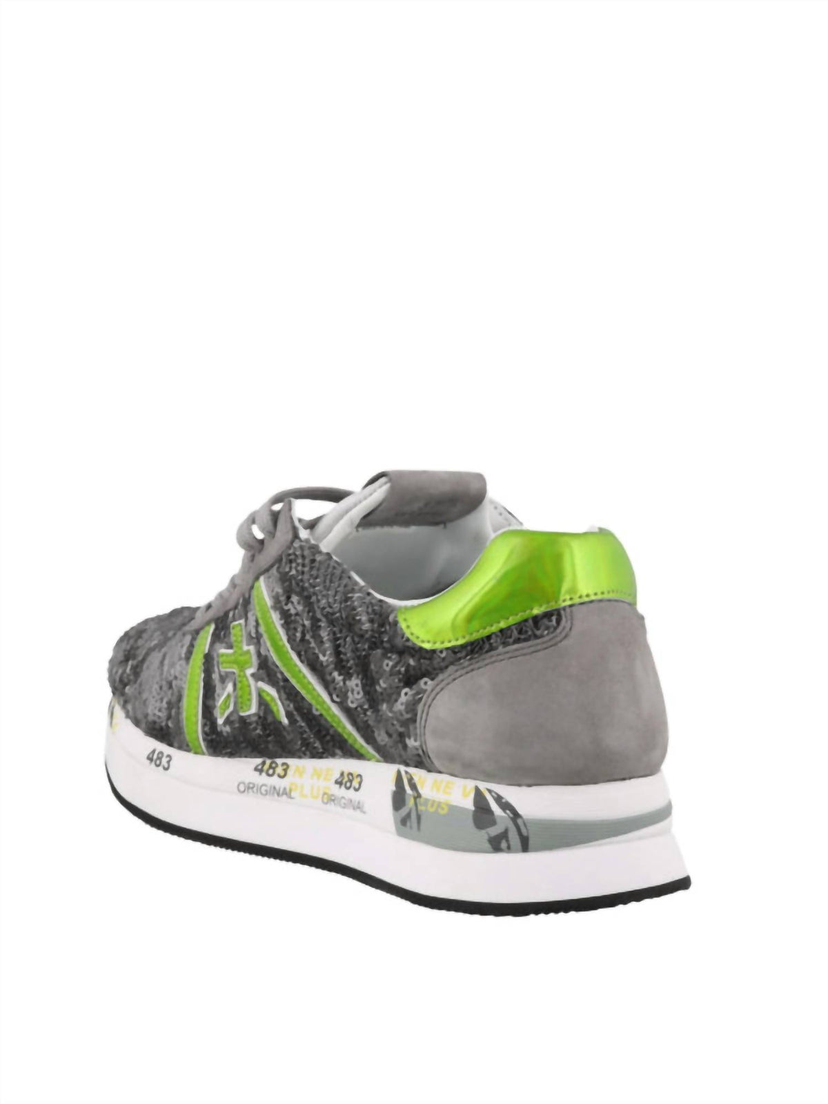 Premiata - Women's Conny 4504 Sequin Upper Sneakers