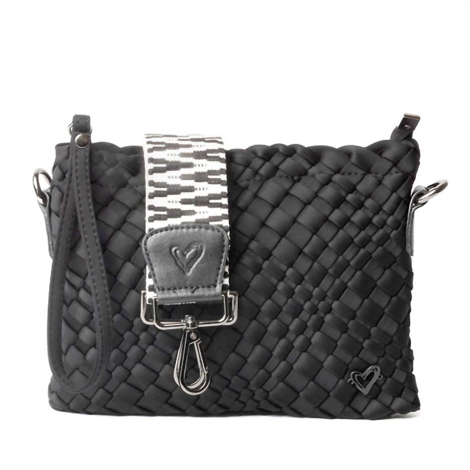 Prenelove - Women's Charlotte Woven Crossbody - bags - crossbody - bags - grey