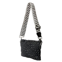 Prenelove - Women's Charlotte Woven Crossbody - bags - crossbody - bags - grey