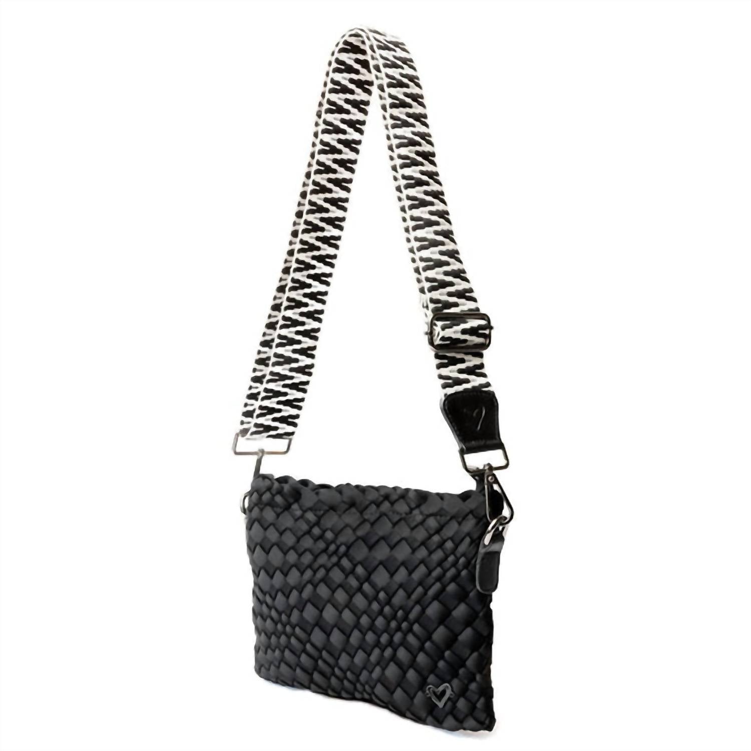 Prenelove - Women's Charlotte Woven Crossbody - bags - crossbody - bags - grey