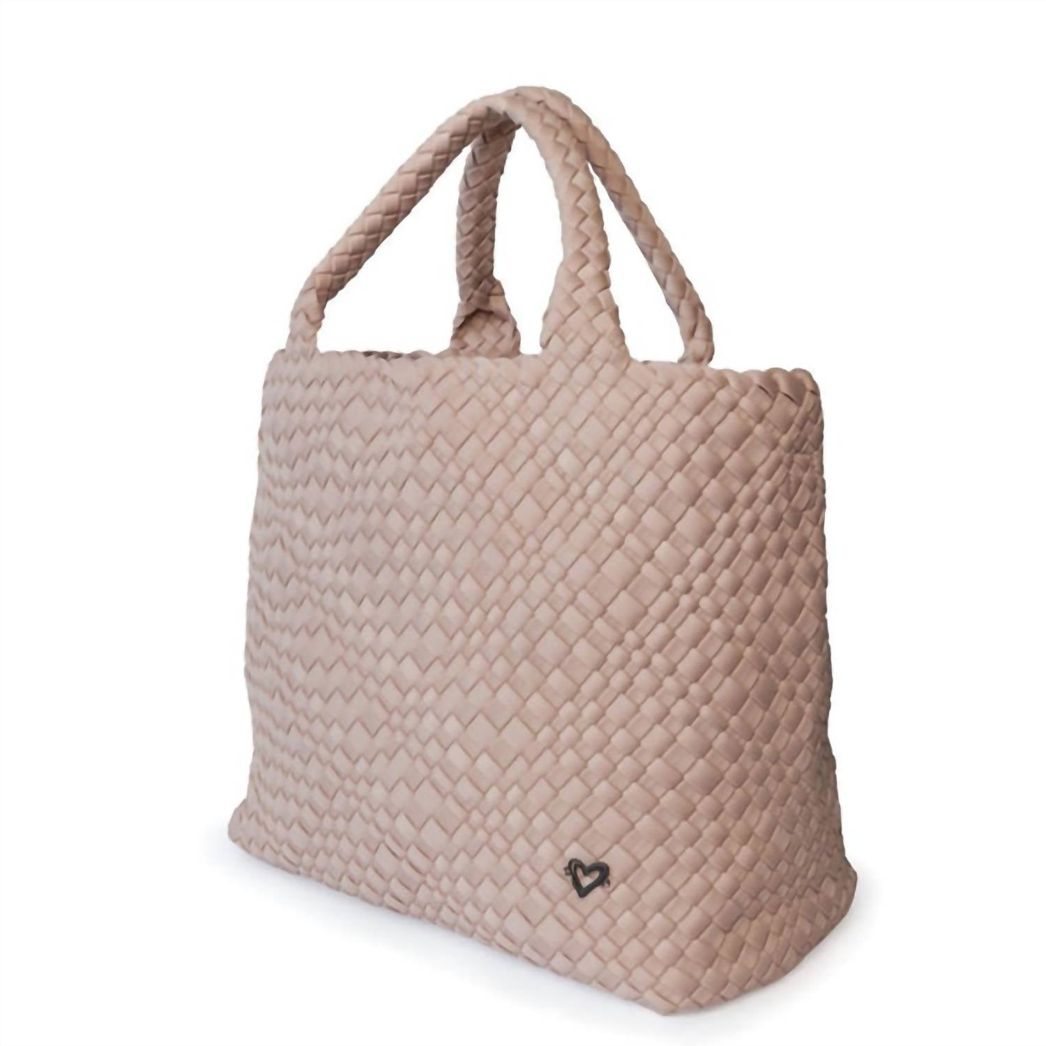 Prenelove - Women's London Large Woven Tote - bags - handbags - neoprene