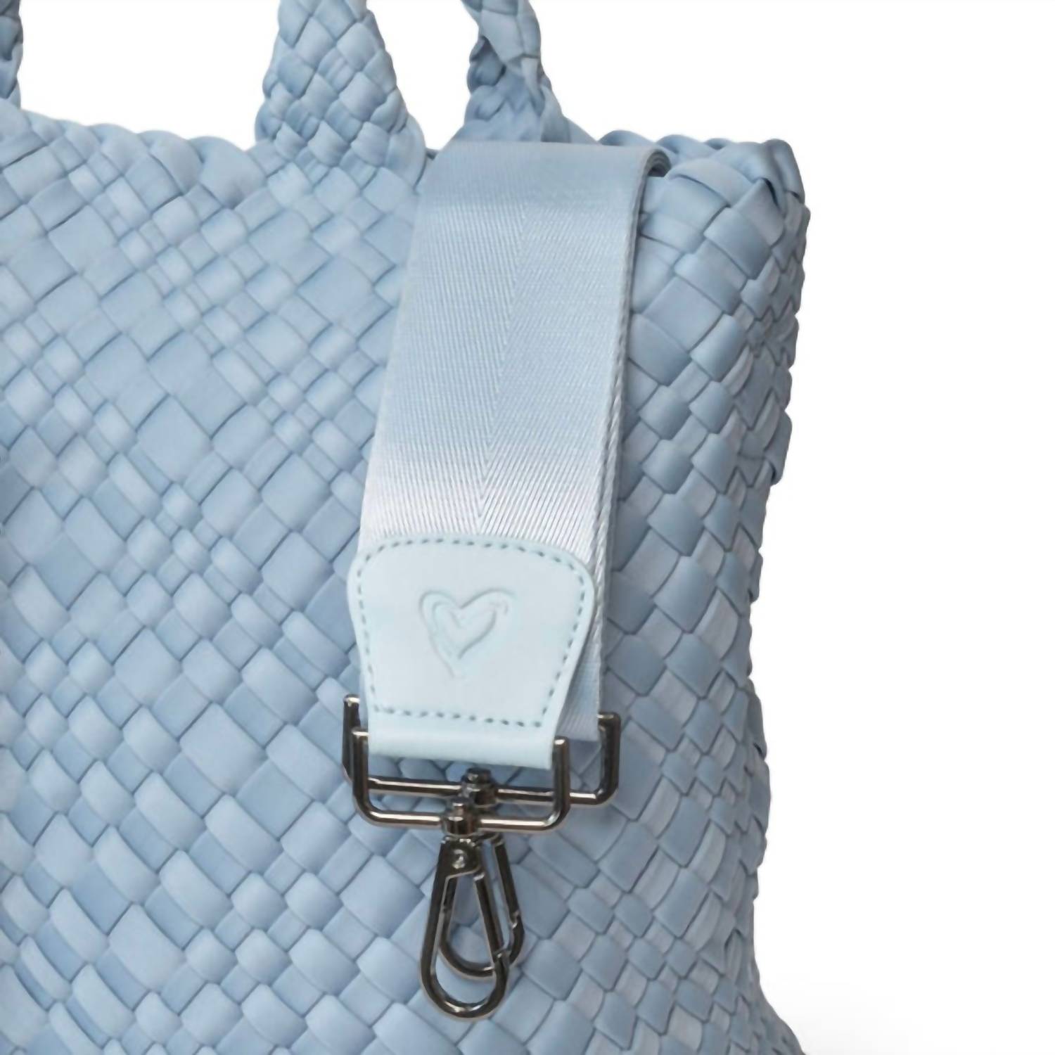 Prenelove - Women's London Large Woven Tote - bags - blue - handbags