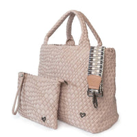 Prenelove - Women's London Large Woven Tote - bags - handbags - neoprene