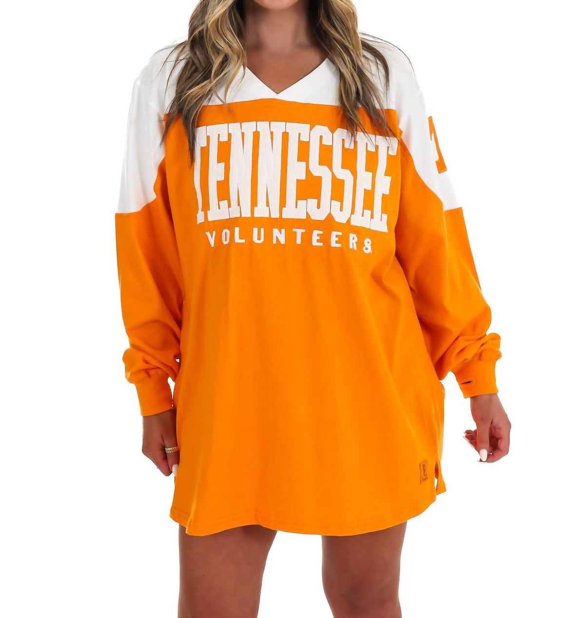 Pressbox - Tennessee Victory V-Neck Oversized Pullover