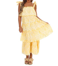 Pretty Follies - Make A Comeback Tiered Midi Dress - clothing - dresses - midi