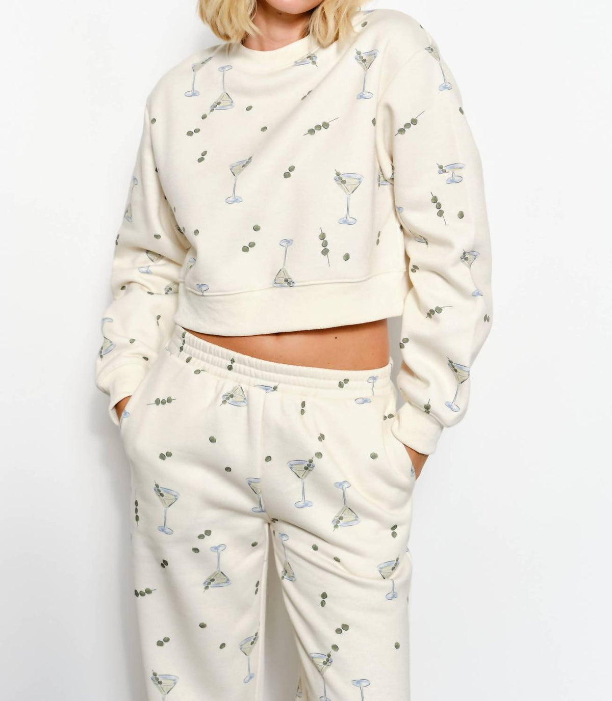 Pretty Garbage - Billie Cropped Sweatshirt