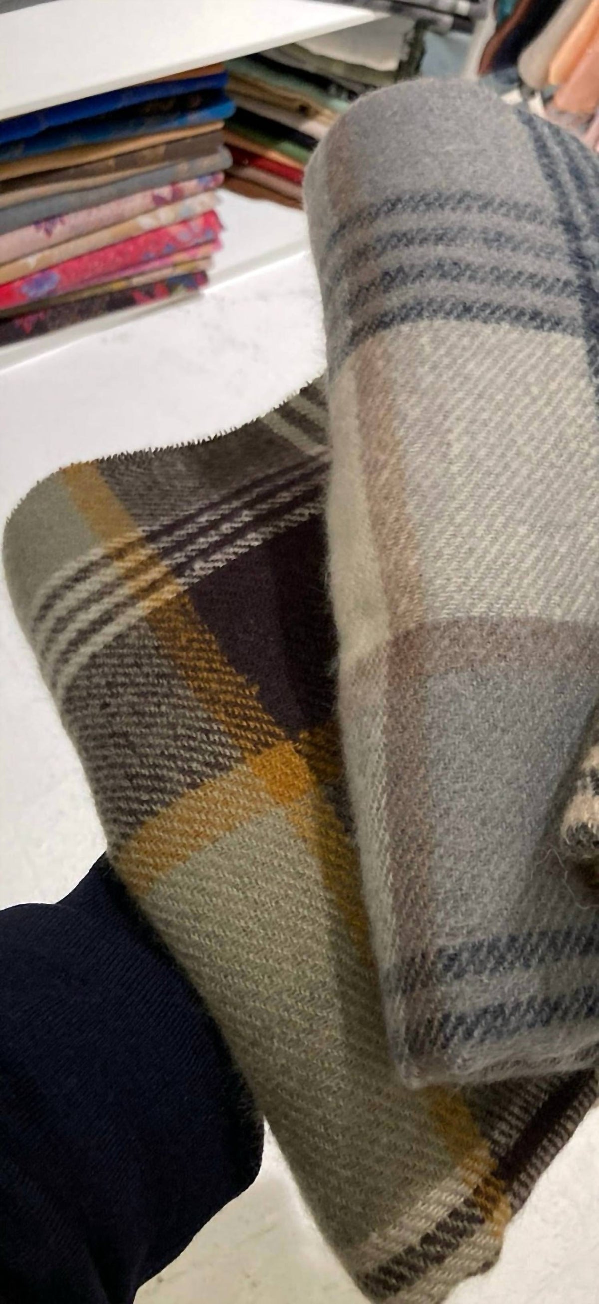 Pretty Persuasions - Women's Fall Plaid Scarf